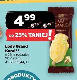 Netto Lody Grand Koral Pistachio oferta