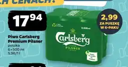 Netto Piwo Carlsberg Premium Pilsner 6-pak oferta