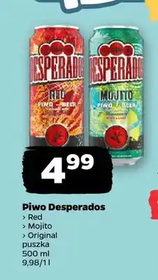 Netto Piwo Desperados Mojito oferta
