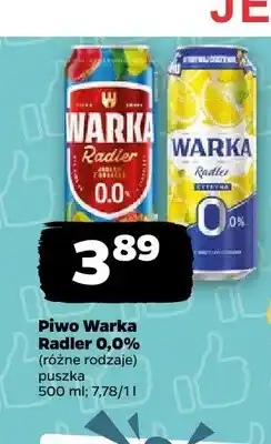 Netto Piwo bezalkoholowe Warka Radler Jabłko z Gruszką oferta