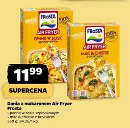 Netto Danie z makaronem Air Fryer Frosta penne w sosie szpinakowym oferta