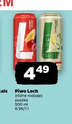 Netto Piwo bezalkoholowe Lech Free Elderflower Lemon oferta