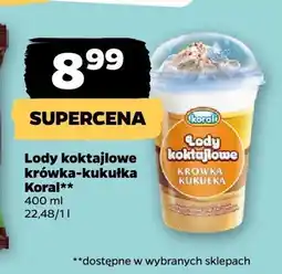 Netto Lody koktajlowe krówka-kukułka Koral oferta