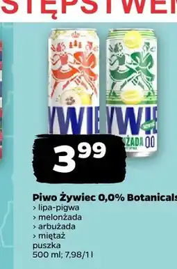 Netto Piwo bezalkoholowe Żywiec Botanicals Lipa-Pigwa oferta