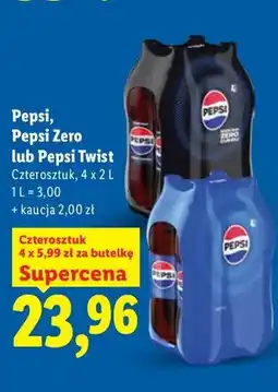 Lidl Napój gazowany Pepsi 4-pak oferta