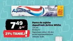 Netto Pasta do zębów Aquafresh Active White oferta