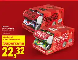 Lidl Napój gazowany Coca-Cola Original Taste 8-pak oferta