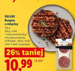 Lidl Burgery z cielęciny Deluxe oferta