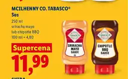 Lidl Sos Sriracha Mayo Tabasco oferta