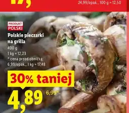 Lidl Polskie pieczarki na grilla Ryneczek Lidla oferta