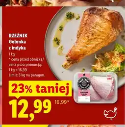 Lidl Golonka z indyka Rzeźnik oferta
