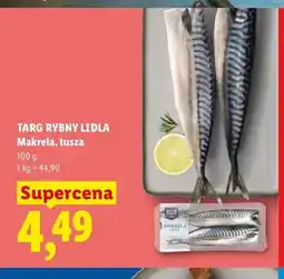Lidl Makrela tusza Targ Rybny Lidla oferta