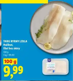 Lidl Halibut filet bez skóry Targ Rybny Lidla oferta