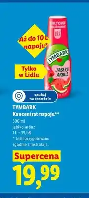 Lidl Koncentrat napoju Tymbark jabłko-arbuz oferta