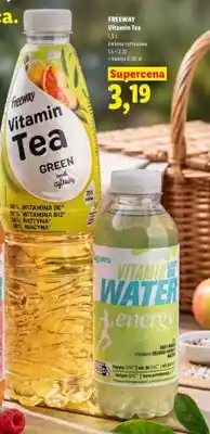 Lidl Herbata mrożona Freeway Vitamin Tea zielona cytrusowa oferta