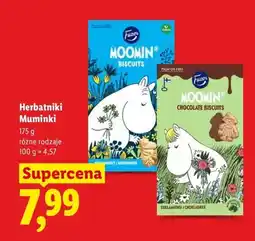 Lidl Herbatniki Muminki Fazer oferta