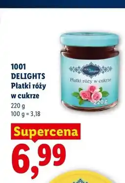 Lidl Płatki róży w cukrze 1001 Delights oferta