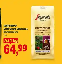 Lidl Kawa ziarnista Segafredo Caffè Crema Collezione oferta
