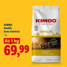 Lidl Kawa ziarnista Kimbo Amalfi oferta