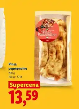 Lidl Pinsa peperoncino Tuscanya Bakery oferta
