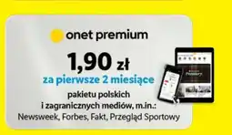 Lidl Subskrypcja Onet Premium oferta