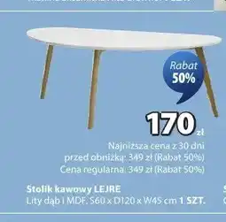 JYSK Stolik kawowy LEJRE oferta