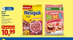 Lidl Płatki śniadaniowe Nesquik truskawkowy Nestlé oferta