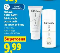 Lidl Żel do mycia twarzy Soraya Daily Basis oferta