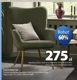 JYSK Fotel HUNDESTED oferta