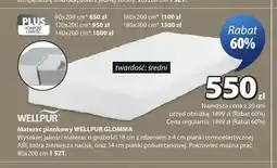 JYSK Materac piankowy Wellpur Glomma oferta
