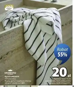 JYSK Ręcznik Kronborg Bredbyn oferta