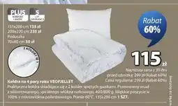 JYSK Kołdra na 4 pory roku Veofjellet 135x200 cm oferta