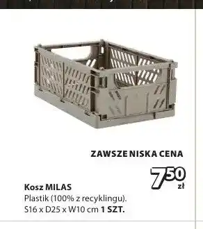 JYSK Kosz MILAS oferta