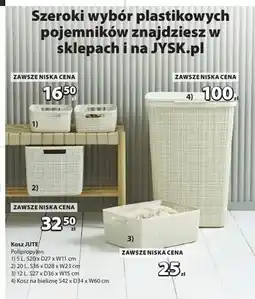 JYSK Kosz JUTE oferta
