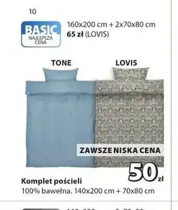 JYSK Komplet pościeli TONE oferta