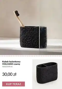 Homla Kubek łazienkowy VOLCANO czarny oferta