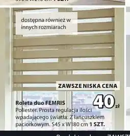 JYSK Roleta duo Femris oferta