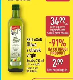 ALDI Oliwa z oliwek virgin Bellasan oferta