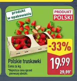 ALDI Truskawki polskie oferta
