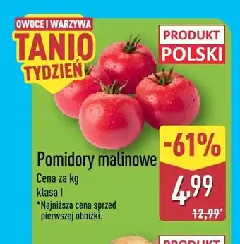 ALDI Pomidory malinowe polskie oferta