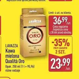 ALDI Kawa mielona Qualità Oro Lavazza oferta