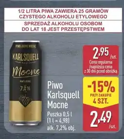 ALDI Piwo Karlsquell Mocne oferta