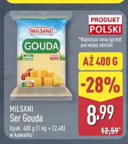 ALDI Ser Gouda w kawałku Milsani oferta