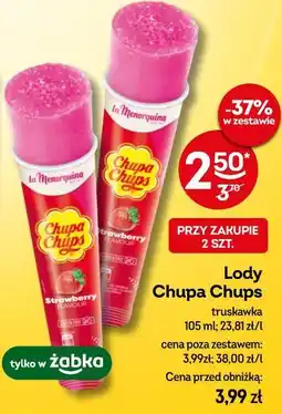 Żabka Lody Chupa Chups oferta