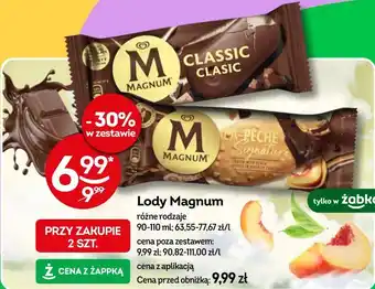 Żabka Lody Magnum oferta