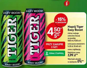 Żabka Napój Tiger Easy Boost oferta