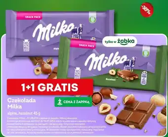 Żabka Czekolada Milka oferta