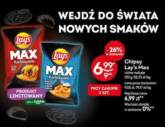 Żabka Chipsy Lay's Max oferta