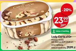Żabka Lody Carte d'Or oferta
