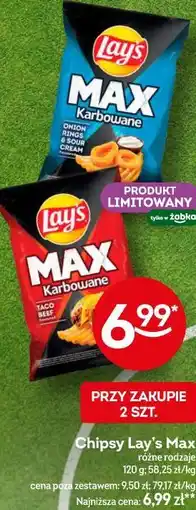 Żabka Chipsy Lay's Max oferta